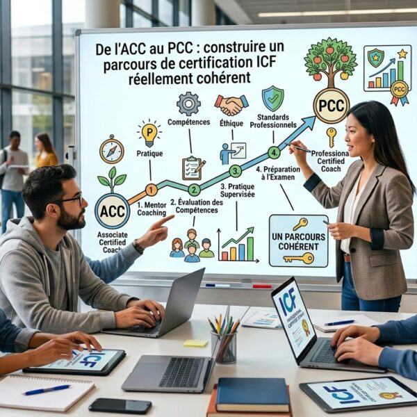 Accréditation ICF : comment structurer son parcours de l’ACC au PCC pour maximiser sa valeur sur le marché du coaching en 2026